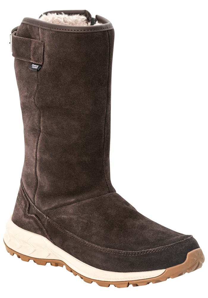 Jack Wolfskin Winterstiefel »QUEENSTOWN TEXAPORE BOOT H W«, Gr. UK 4,5 - EU 37,5, dunkelbraun, , 86377666-4,5