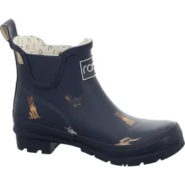 rajn Gummistiefeletten für Damen, blau, Größe 38 EU