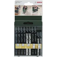 Bosch 2609256744 Stichsägeblatt-Set T-Schaft, 10-teilig