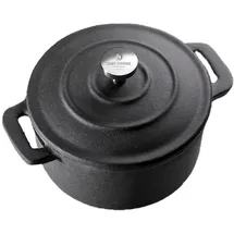 CHEF CUISINE Mini Cocotte Topf-Set 2-tlg. Cocotte + Salzfass