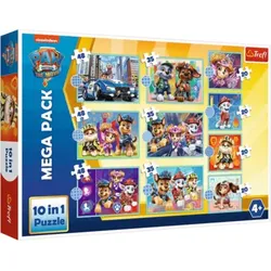 TREFL 90391 10 in 1 Puzzle - Paw Patrol