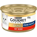 Purina Gourmet Gold Feine Pastete Rind 12 x 85 g