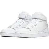 Nike Court Borough Mid 2 Sneaker Kinder white/white-white 35.5
