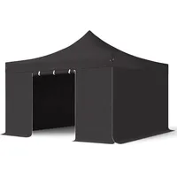 TOOLPORT Faltpavillon Pavillon 4x4m - mit 4 Seitenteilen (ohne