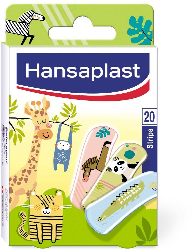 Hansaplast Kids Pansements Animaux 20 pc(s) pansement(s)