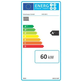 solarbayer� Holzvergaserset HVS E 60-1C mit 2xSLS-2200S Pufferspeicher