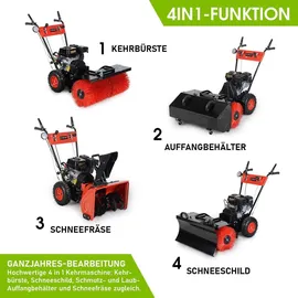 BRAST Benzin Kehrmaschine 60 cm