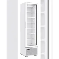 CombiSteel Tiefkühlschrank Mit Glastür 221 L Weiß