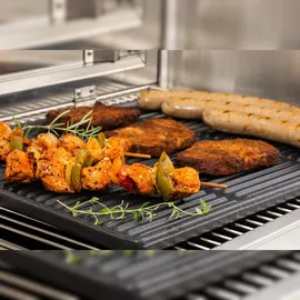 CLP Grillplatte 45,5 x 35 cm Gusseisen anthrazit