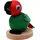 Dekoteam24 Rauchfigur, Mehrfarbig, Holz, 9.5x12.5x12 cm, Dekoration, Weihnachtsdekoration