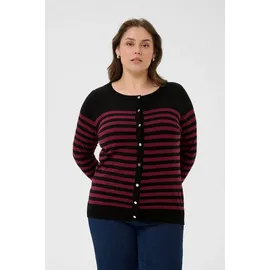 KAFFE CURVE KClizzy Strickjacke Schwarz M