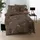 KAEPPEL Swing Floral Braun 135 x 200 cm + 80 x 80 cm