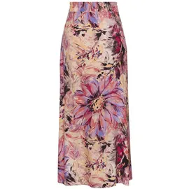 LASCANA Maxirock Damen Floral Pink 42
