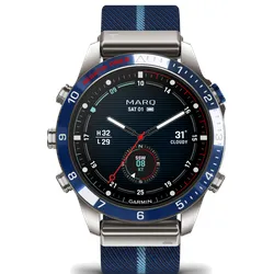 Garmin MARQ® 2 MARQ Captain Generation 2 010-02648-11 - individuell,blau mit Streifen - 46mm