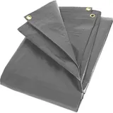 Zill Gewebeplane 6 x 8 m grau 280g|m2 Typ 480608 - Grau