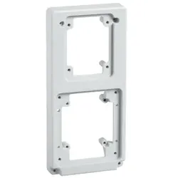Schneider Electric 13142 Gehäusezubehör, 103x225mm-Platte, 2 Öffnungen