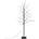ECD Germany LED Lichterbaum Kunststoff 60x60x150 cm 360 LEDs warmweiß mit Timer