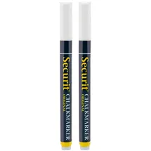 SecurIT® Kreidemarker 2 St. 1-2 mm Weiß