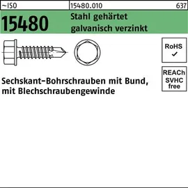 F. REYHER Nchfg. GmbH & Co. KG ISO 15480 Sechskant-Bohrschrauben Stahl ST 6,3 x 16 500 Stück