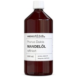 wesentlich. Mandelöl 1000ml - 100% reines Basisöl von wesentlich. 1000 ml