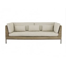 Apple Bee Long Island Sofa Teakholz coastal 219cm