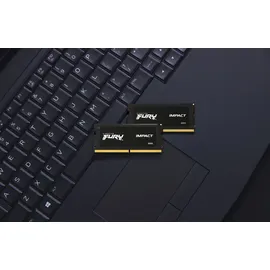 Kingston FURY Impact SO-DIMM Kit 32GB, DDR5-6400, CL38-40-40 (KF564S38IBK2-32)