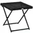 Outsunny Beistelltisch 40 x 40 x 40 cm Schwarz