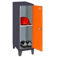 Simonrack Spind SIMONLOCKER DISM anthrazit, orange 8425437122101, 1 Schließfach