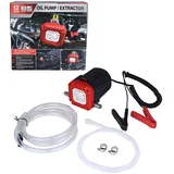 BOOMSTART Ölwechselpumpe, Absaugpumpe, 12 V 60 W Ölabsaugpumpe, Öl-Transferpumpe für Auto Motorrad Boot Geländefahrzeug