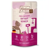 MjAMjAM 12 x 125g Quetschie Schwein pur Cat