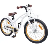 vidaXL Kinderfahrrad 18 Zoll weiß