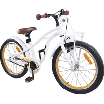 vidaXL Kinderfahrrad 18 Zoll weiß