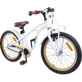 vidaXL Kinderfahrrad 18 Zoll weiß