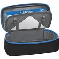 Wedo Schulmäppchen schwarz/blau
