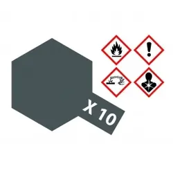 X-10 Gun Metall glänzend 10ml