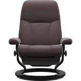 Stressless Relaxsessel Consul Leder 85 x 100 x 77 cm Rot elektrisch verstellbar
