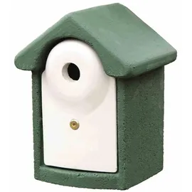 Cj Wildlife Nistkasten für Jungvögel Holzbeton 18,5 x 16,5 cm grün/weiß