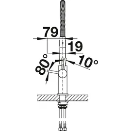 Blanco Catris-S Flexo schwarz matt 525793