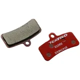 Tektro Q10RS-Bremsbeläge – 4-Kolben-Harz – Paar – rot (BA4052)