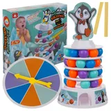 Kruzzel Lernspielzeug Arcade Spiel Pinguin (Spar-Set, 1-St., kreativ interaktiv), hochwertig bunt|weiß