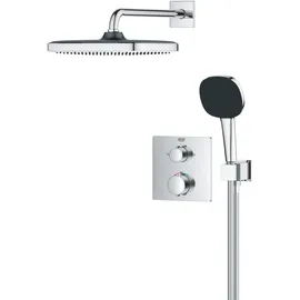 Grohe Vitalio Comfort Duschset Unterputz mit Thermostat Chrom 34882000