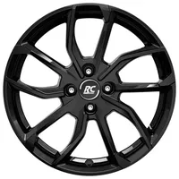 RC Design RC34 7,0 x 17 4 x 98 ET35 Schwarz Glanz