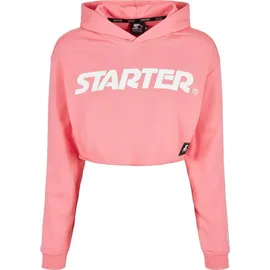 Starter Black Label Cropped Hoodie Pink Grape Fruit M