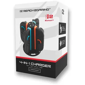 ready2gaming Switch 2 4in1 Charger Ladestation schwarz Nintendo Switch
