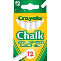 Crayola Crayola, Malstifte, Kreide, (White, 12 x)