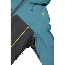 CMP Man Jacket Fix Hood Skijacke Antracite-Nilo 48