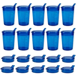 Body Products Schnabelbecher 0,25 l Blau 10 St.