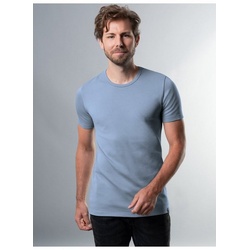 Trigema T-Shirt TRIGEMA T-Shirt aus Baumwolle/Elastan (1-tlg) M