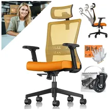Kesser Drehstuhl Ergonomisch Orange