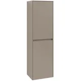 Villeroy & Boch Collaro Hochschrank 45,4 x 153,8 x 34,9 cm Taupe Holz, MDF, Spanplatte